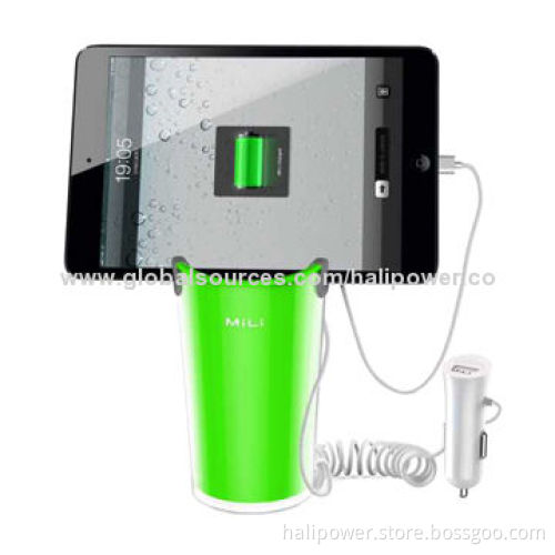 Universal Car Charger with 4 Output, Sized 84.8*145.8*84.8mm